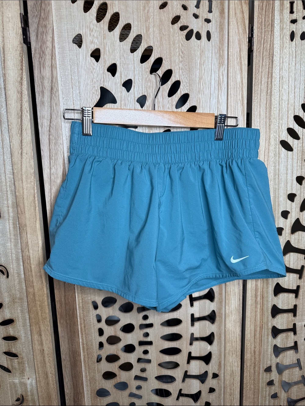 Nike Women's Teal Athletic Running Shorts